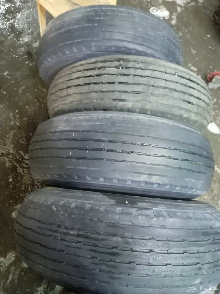 جنوط برادو ديزل حديد سته مسمار اصلي وكالة كفرات بالون همان17 4