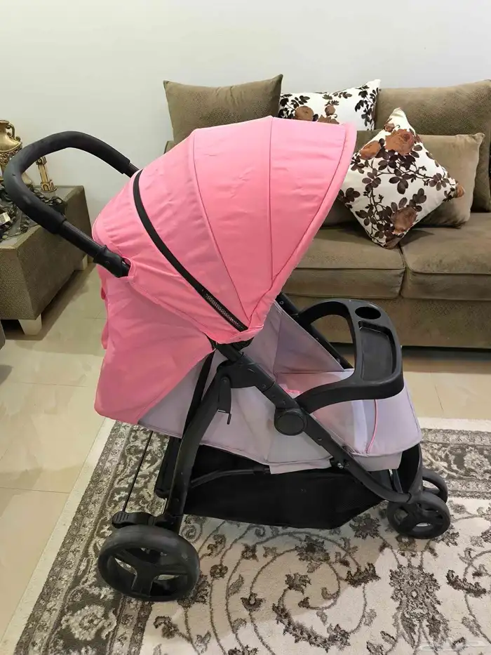 عربة أطفال و كرسي سيارة هزاز 7