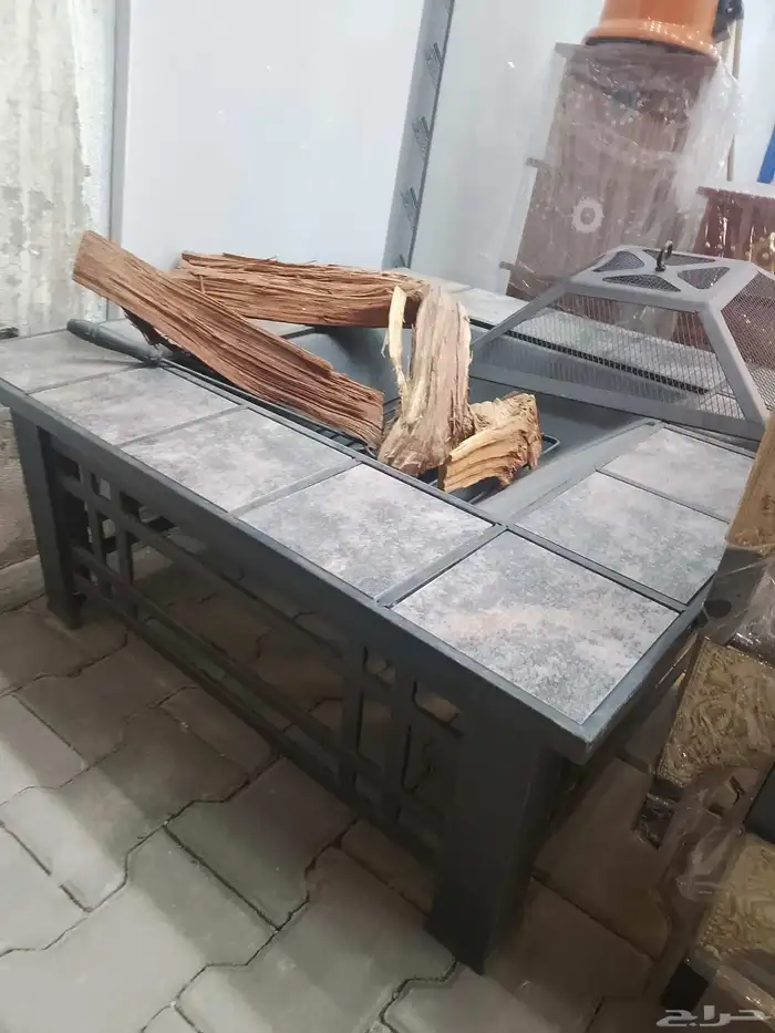 مناقل جمر حديد حمالة حطب جميع المقاسات والألوان 8