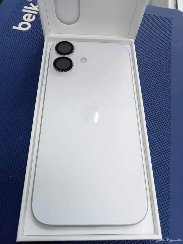 ايفون 16العادي مساحة التخزين 128البطاريه100 جهاز شبه جديد 0