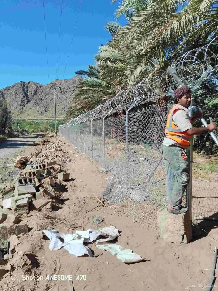 مقاول شبوك تركيب توريدالشبوك سياج شنكو مزارع دجاج 4