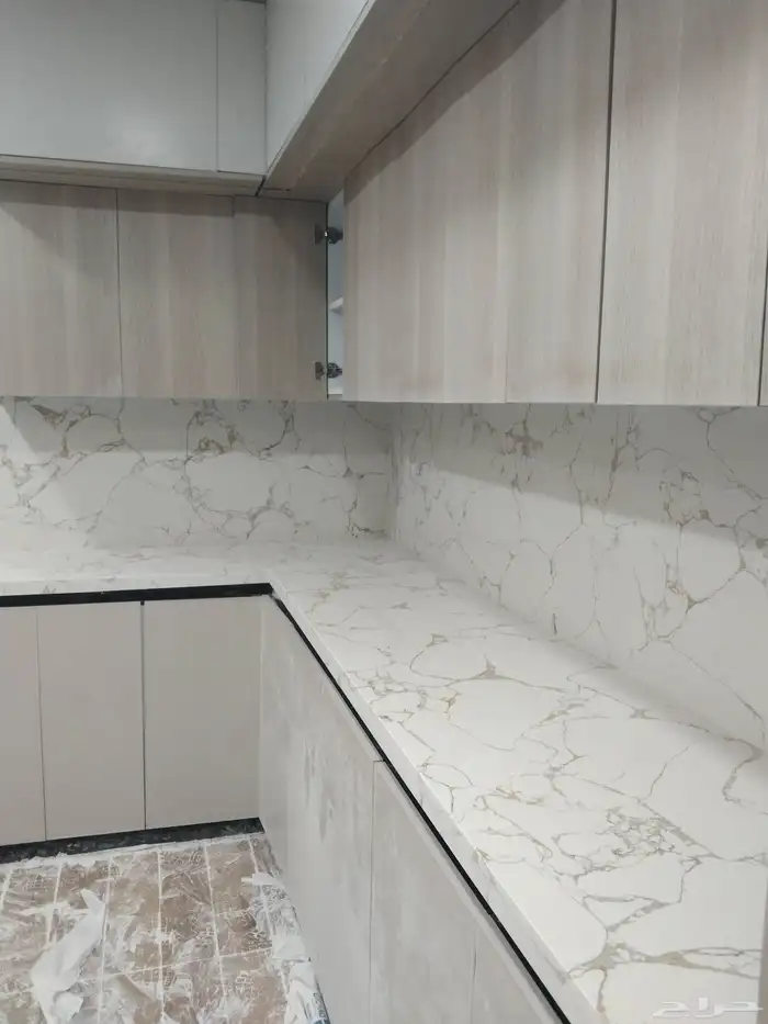 بسم الله والصلاه والسلام على رسول الله   رخام مطابخ جميع ال 26