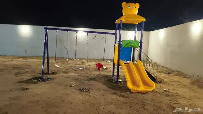 مجموعات زحاليق ومراجيح متنوعة منفصلة ومتصلة جديدة بالكرتون 28