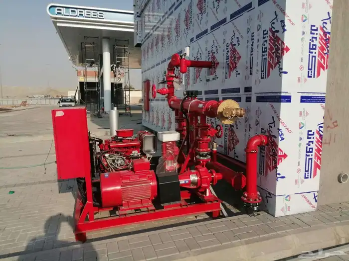 مضخات حريق معتمده وموثوقه وضمان ذهبي 3