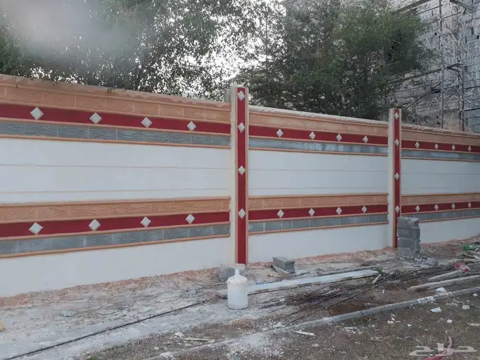 لياسه ملونه بديل الحجر توفر عليك دهان وديكورات خارجيه 6