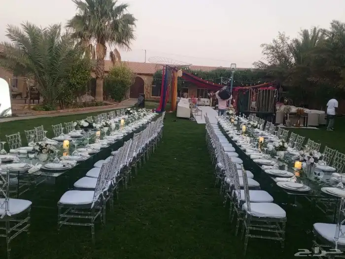 تاجير كراسي وطاولات وسماعات ودفايات وجلسات شعبيه 2