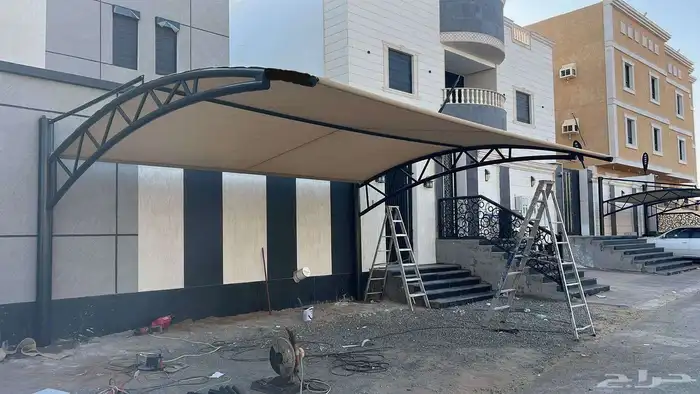 مظلات سواتر وبيوت شعر وفك ونقل وتغيير قماش 0