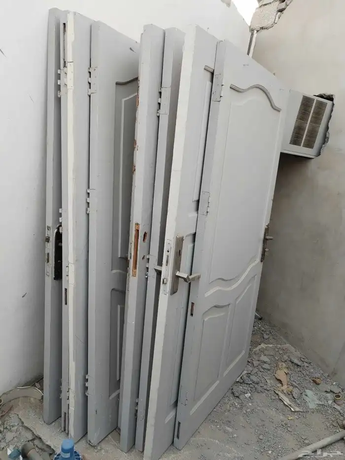 15 باب خشب ابواب خشب بدون حلق مستعمله للبيع 6