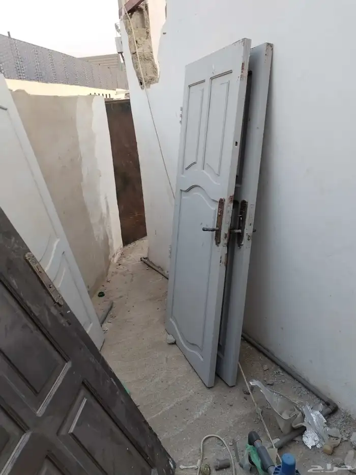 15 باب خشب ابواب خشب بدون حلق مستعمله للبيع 2