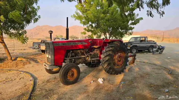 حراثة جفالي 290 مكينة وجربكس وهيدروليك نظيفة على الشرط 3