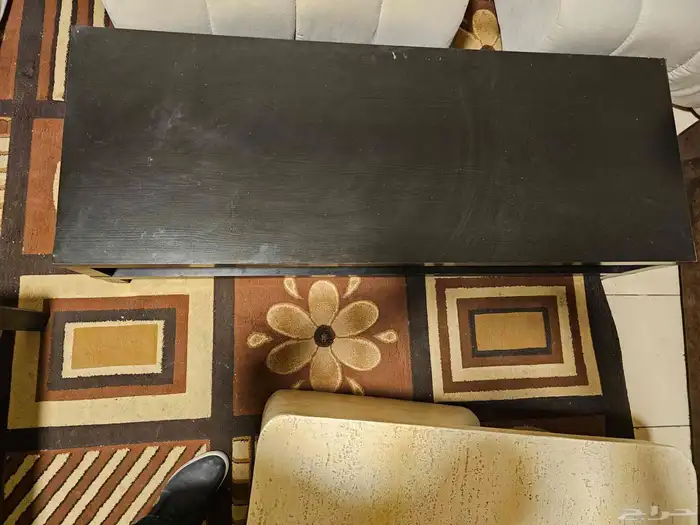 طاولة تليفيزون ايكيا اللون اسود 0