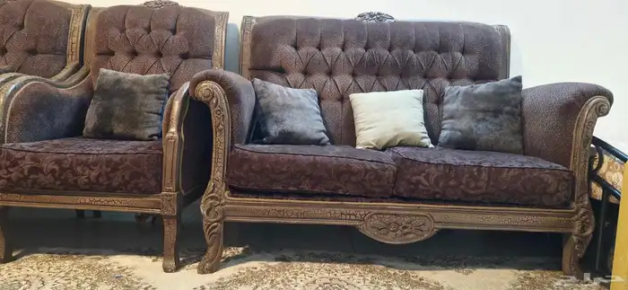 كنب مع سجاد 2