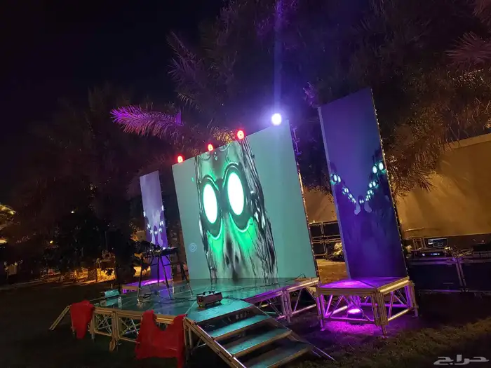 شاشات عرض استيج خشب شاشات p2 0