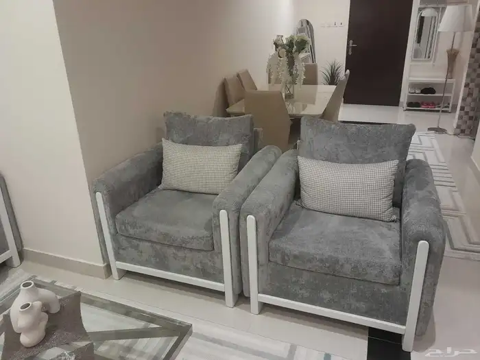 طقم كنب جديد أستعمال 3 شهور 1