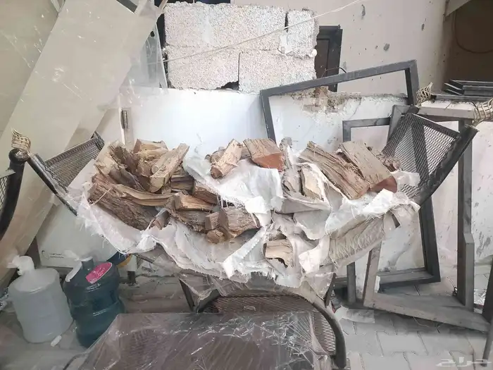 مناقل جمر حديد حمالة حطب جميع المقاسات والألوان 2