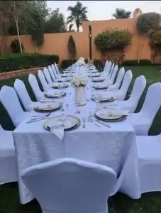 تأجير طاولات وكراسي وكنب وجلسات شعبية 6