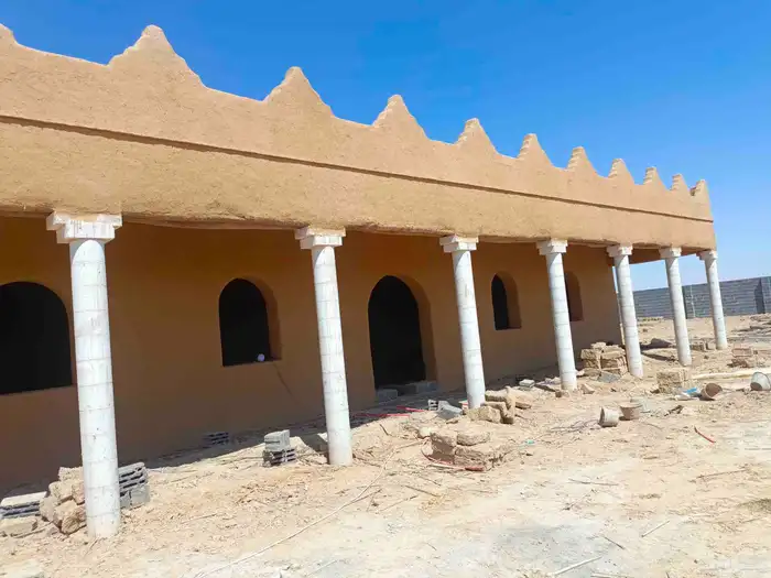 بناء وترميم بيوت الطين والحجر والاسقف اثل وجريد لياسه طينيه 2
