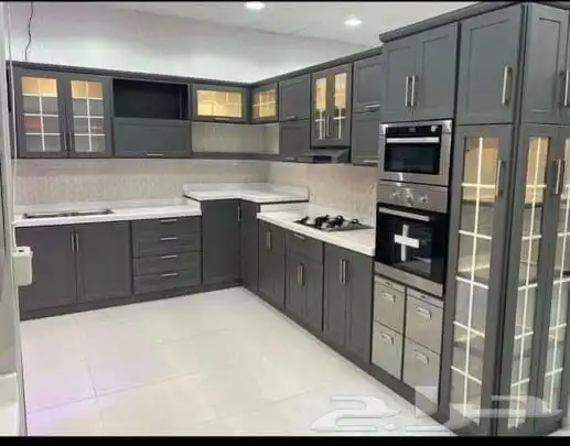 تفصيل مطابخ يوجد لدينا العمل تكمله وصيانه تصليح تغير رخام 10