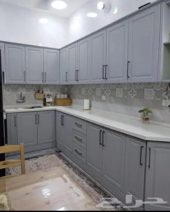 تفصيل مطابخ يوجد لدينا العمل تكمله وصيانه تصليح تغير رخام 1