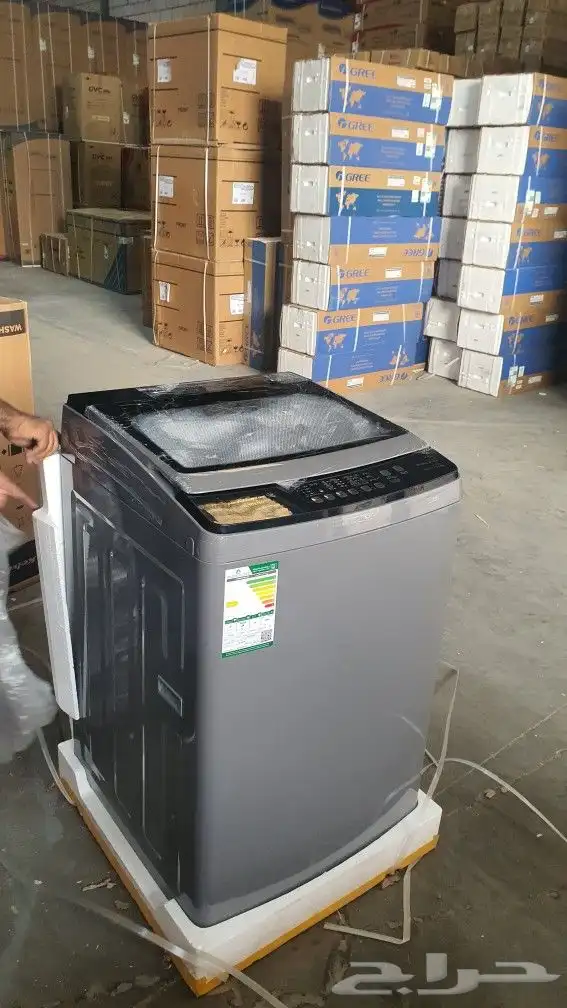 غسالات ملابس حوضين اوتوماتيك باب علوي وامامي كل الأحجام جديد 6