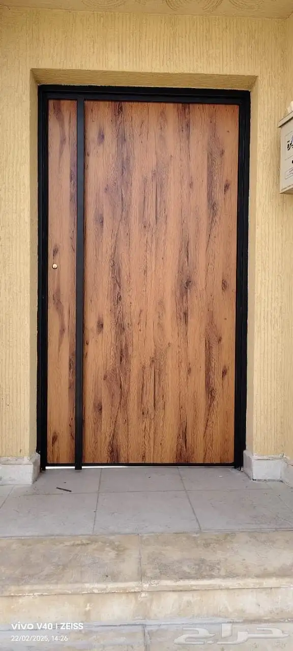 باب كلادينج باب حديد 7