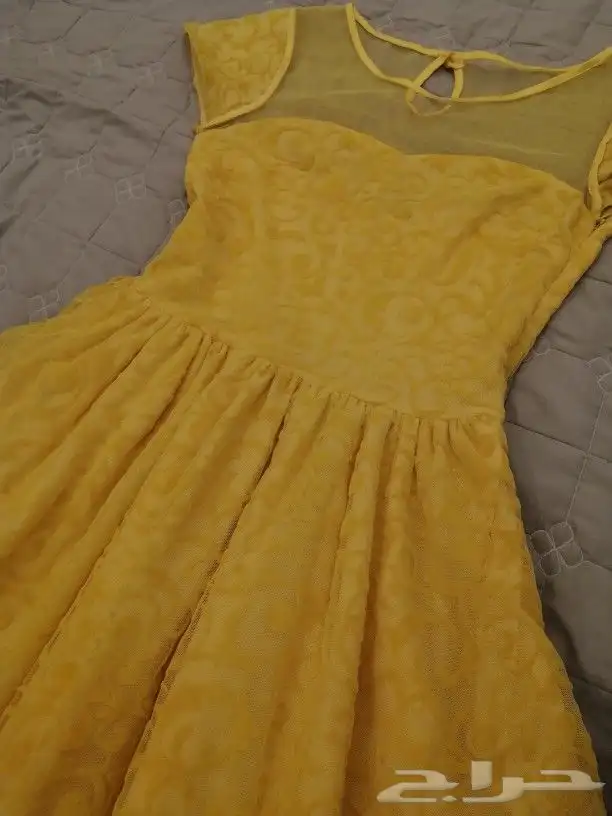 فستان نسائي سبب البيع تغير المقاس بسسب زيادة الوزن 2