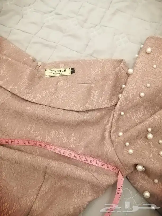 فستان نسائي سبب البيع تغير المقاس بسسب زيادة الوزن 8