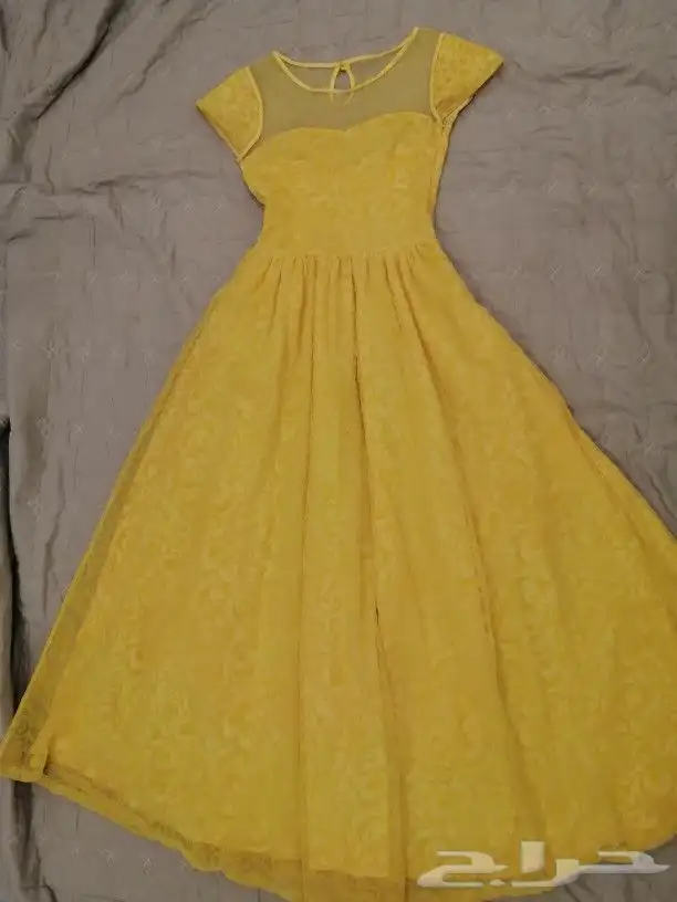 فستان نسائي سبب البيع تغير المقاس بسسب زيادة الوزن 0