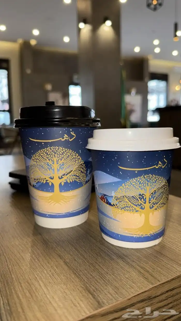 عرض خاص طباعة اكواب ورقيه و بلاستيكية ملونه 8