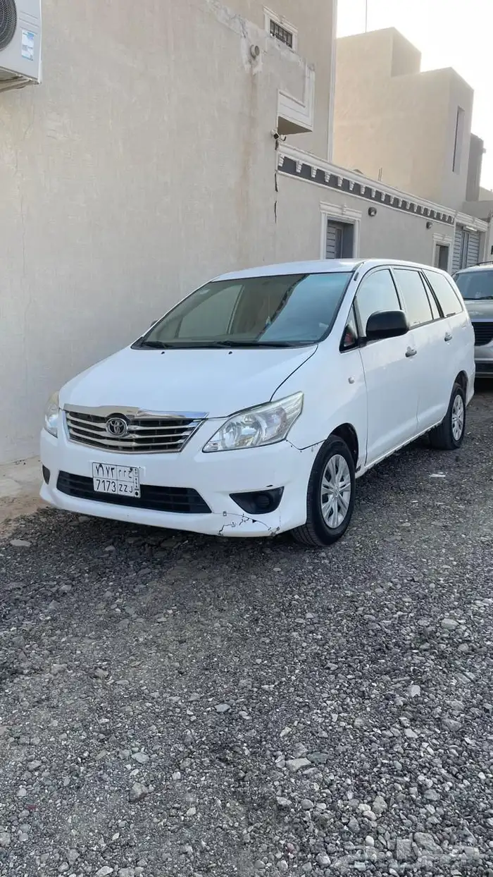 اينوفا 2013 استماره منتهية فحص جديد البدي فيه بعض التعديلات 2