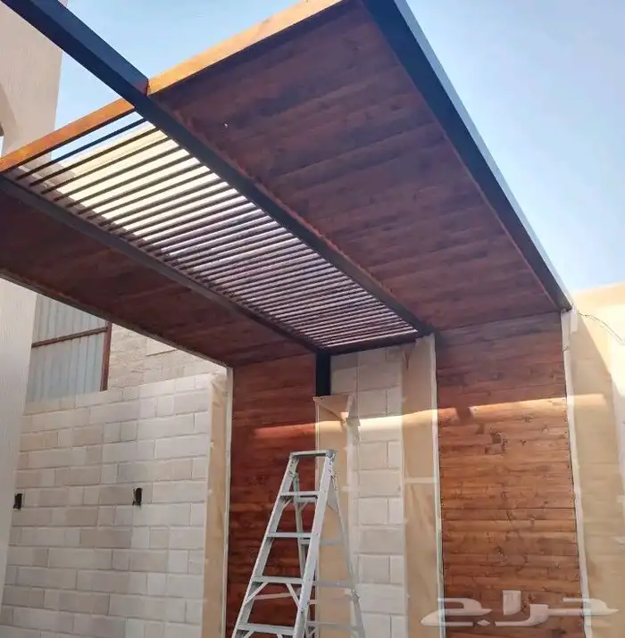 سندويش بنل مظلات وسواتر اسمنت بورد قرميد خيام ملكي هناقر 2