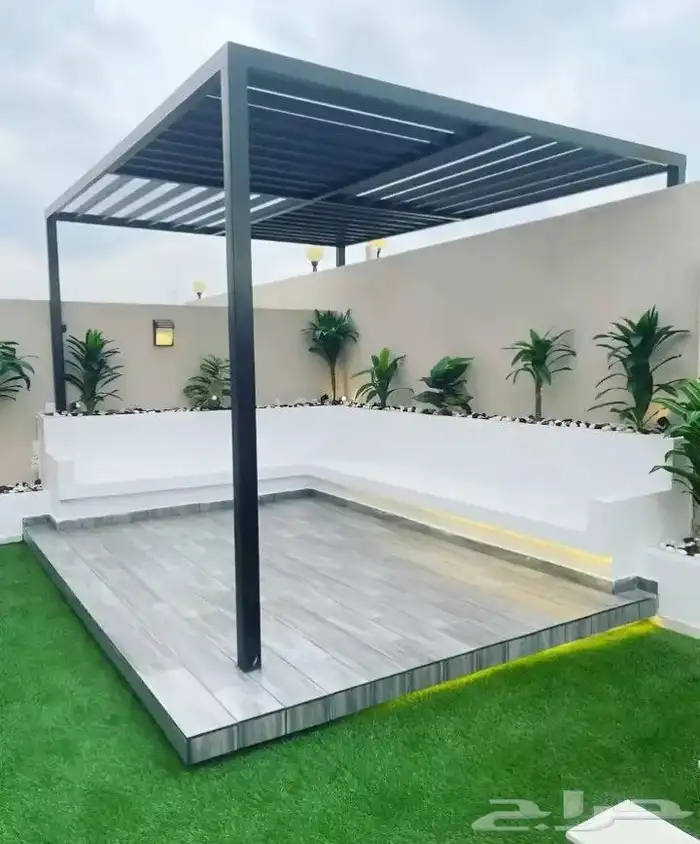 سندويش بنل مظلات وسواتر اسمنت بورد قرميد خيام ملكي هناقر 8