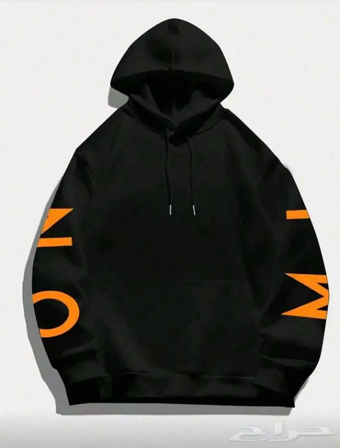 هودي من الفليس للرجال طراز شارع جديد للخريف الشتاء طباعة 1