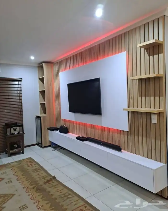 ديكور جدة خلفيات سرير خلفيات تلفزيون ديكور مداخل استقبال 0