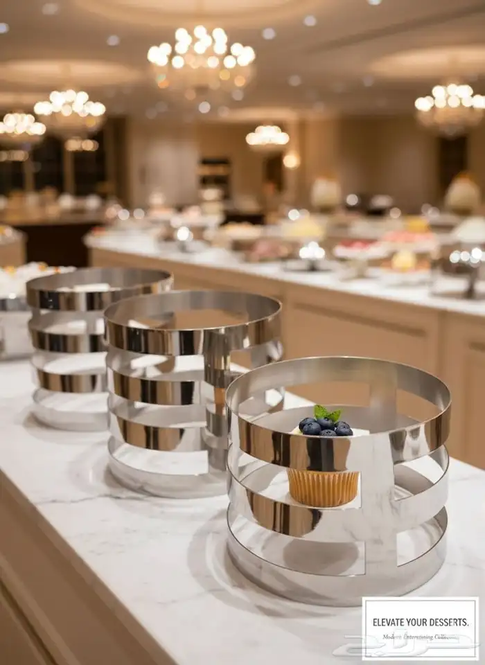 وصلت تشكيلة جديدة الاستاندات البوفية المفتوح جديدة وفاخرة 7