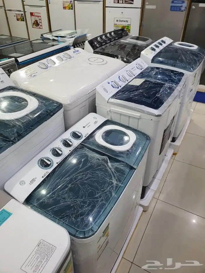 غسالات_حوضين غسالات ملابس توماتيك جديد غسالة باب_علوي_أمامي 0