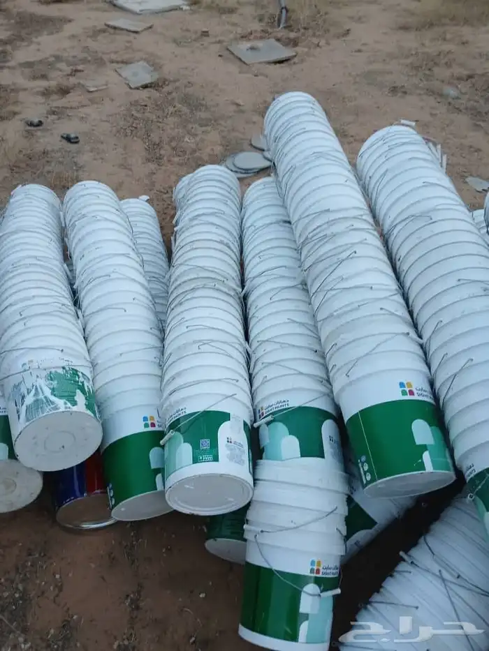 سطول بوية الكبيرة نظيفة جدآ وجديدة 2