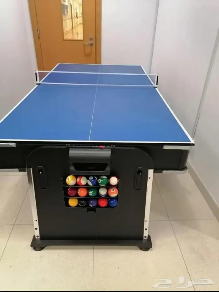 بلياردو تنس هوكي طاولة طعام بطاولة واحد 4ب1 8