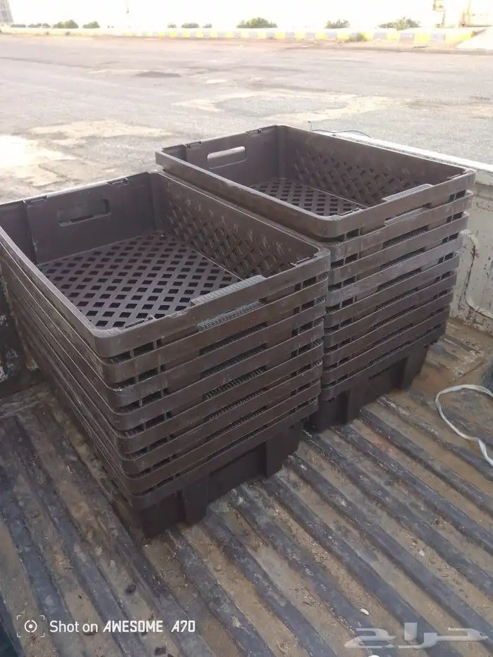 صناديق بلاستيك 70حبة 0