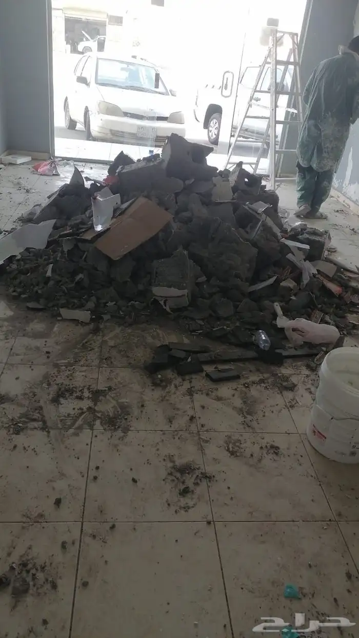 توريد جميع مواد البناء وترحيل مخلافتها 3