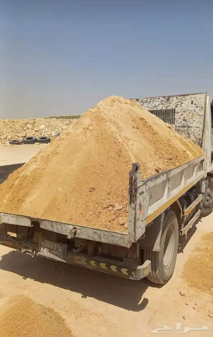 مبسط مواد بناء رمل سمنت بلك غرا دفان زيرو بحص بندوره زيرو 6