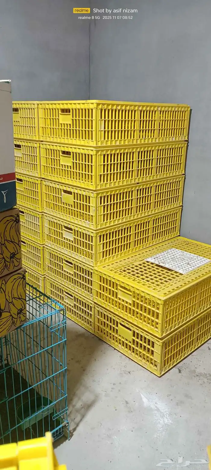 اقفاص نقل طيور شبه جديده 0