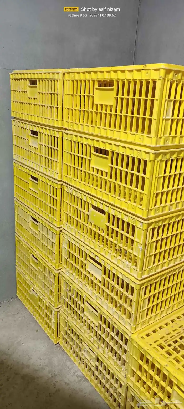 اقفاص نقل طيور شبه جديده 1