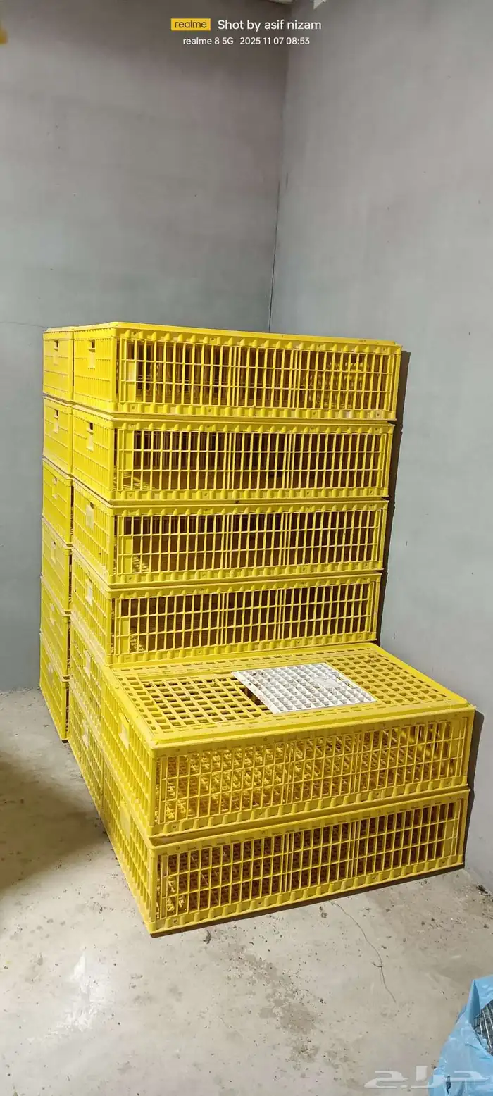 اقفاص نقل طيور شبه جديده 3