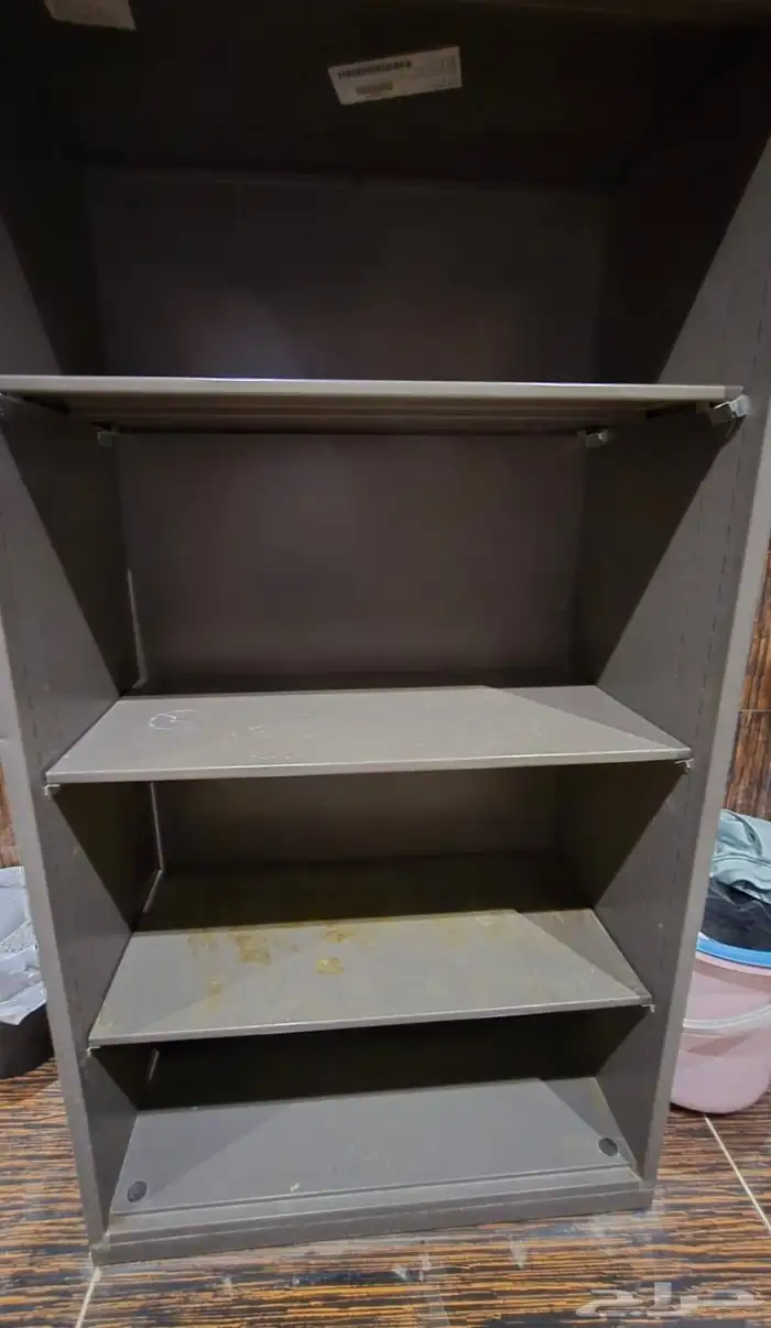 2 رفوف حديد مقاس 1.2 في 2 متر مه سخان 1