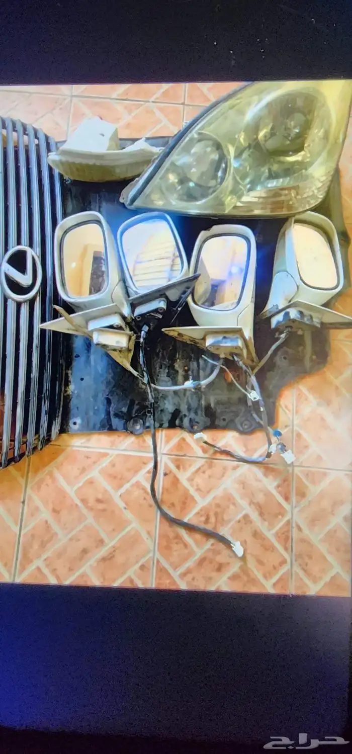4مرايات لكزسLS 430من موديل2001 2006 ثلاث خليجي ومراية امريكي 0