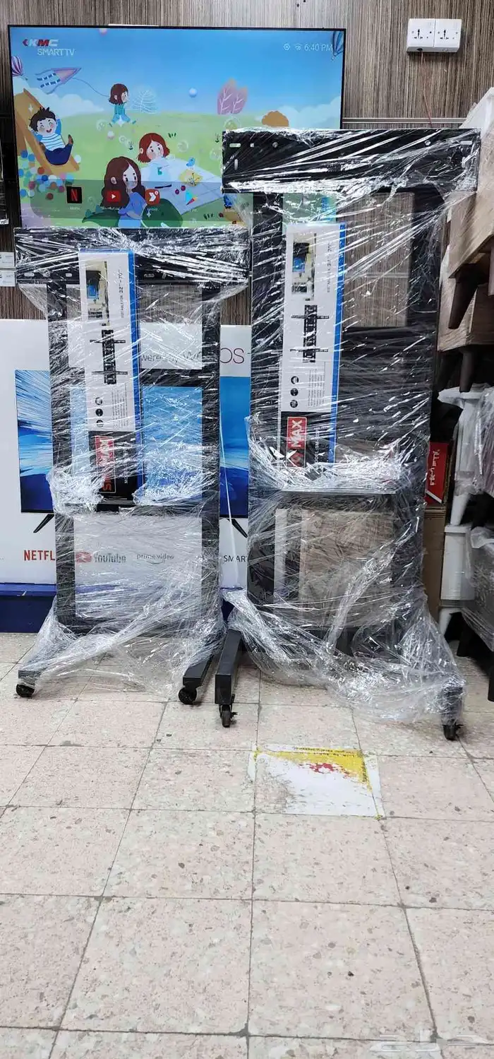 توصيل سريع تركيب مجاني شاشات تلفزيون سمارت4k QLED واي فاي 7