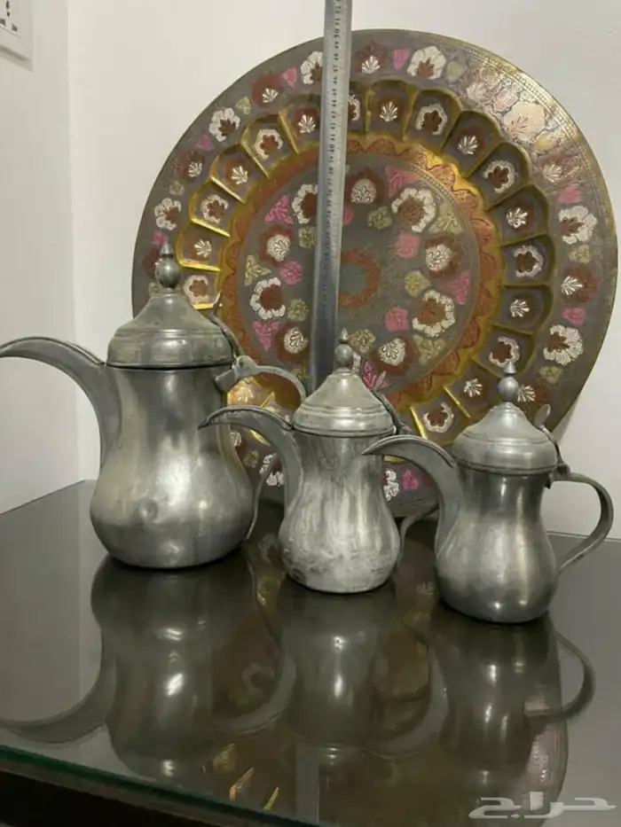 نحاسيات دلل لوحة مباخر فازات اسعار للك قطعه سعر 1