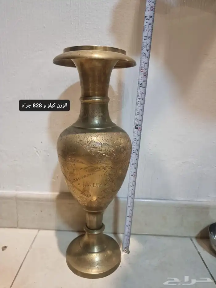 نحاسيات دلل لوحة مباخر فازات اسعار للك قطعه سعر 3