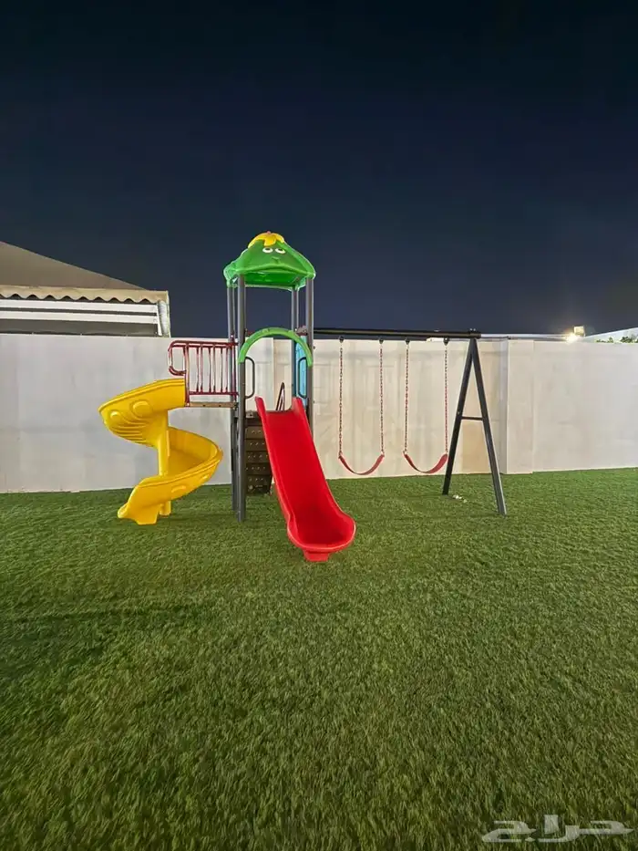 مجموعات زحاليق ومراجيح متنوعة منفصلة ومتصلة جديدة بالكرتون 33